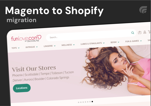E-Commerce Development Package Example: Fascinations | Magento to Shopify Plus Migration