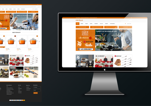 UX/UI Design Package Example: E commerce platform design - Magento