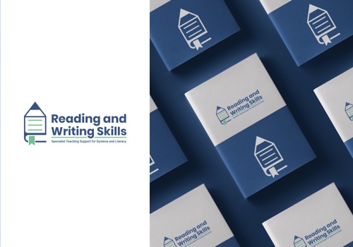 Logo Package Example: Logo Design - Reading and Writing Skills