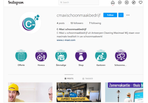 Pay Per Click Package Example: C-Maxi Social Media Marketing