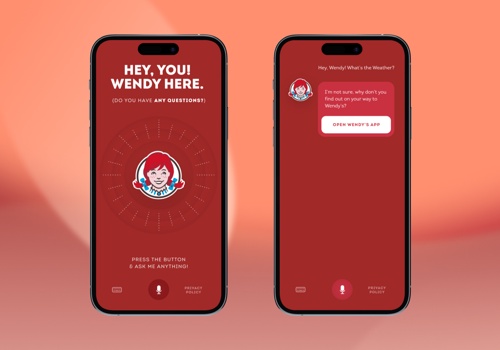 Mobile App Development Package Example: Promotional Wendy's phone (app)