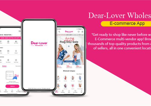 Mobile App Development Package Example: Dear lover e commerce app