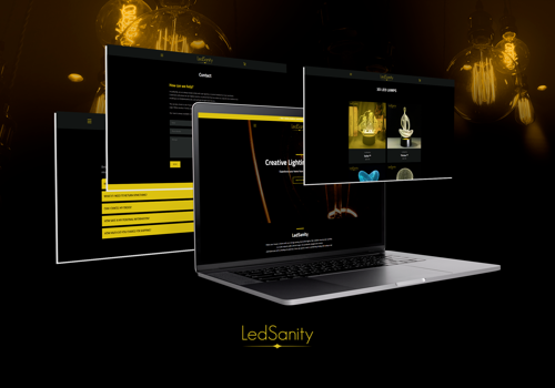 Web Design Package Example: Responsive eCommerce Website for Lighting store