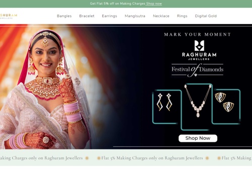 Web Development Package Example: Jewellery Brand Custom Shopify Website Development