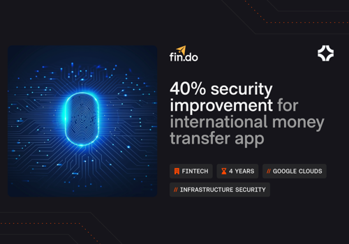 Cloud Consulting & SI Package Example: Boosting Security for Money Transfer App