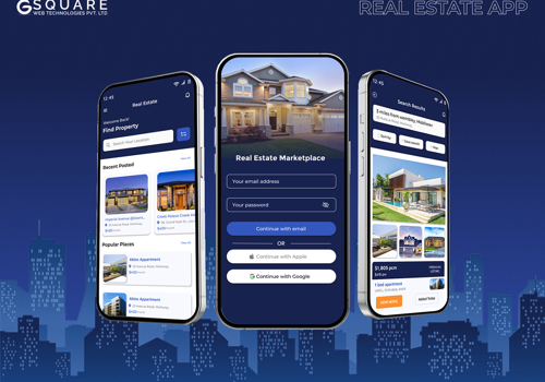 Mobile App Development Package Example: Real Estate Marketplace App