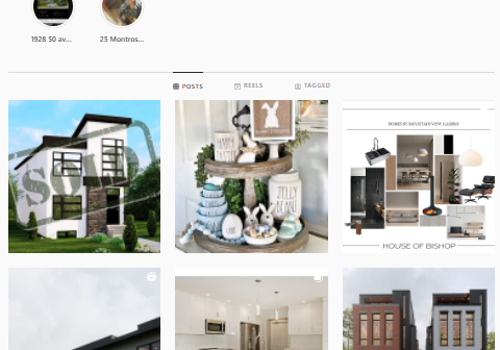 Social Media Marketing Package Example: Homes By Mountain View