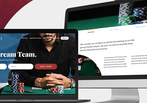 UX/UI Design Package Example: POKER111