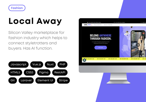 Web Development Package Example: Localaway