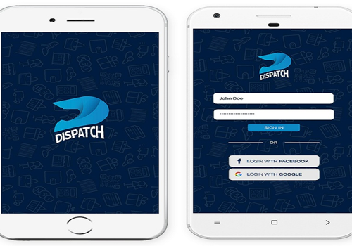 Mobile App Development Package Example: Rider Deliver App