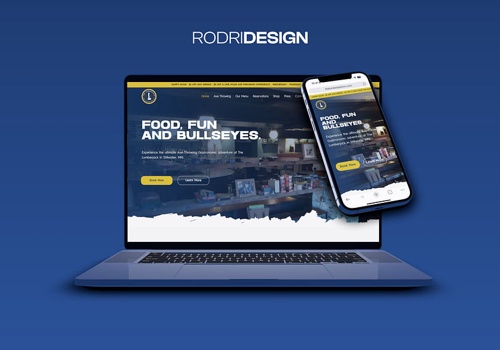 Web Design Package Example: The Lumberjack - Web Design