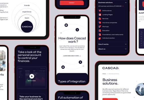 Web Development Package Example: CASCAD — New generation payment system