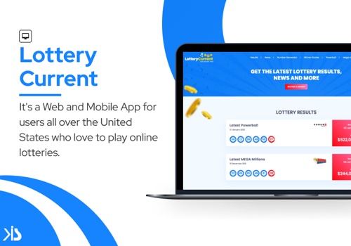 Web Development Package Example: Online Lottery Website