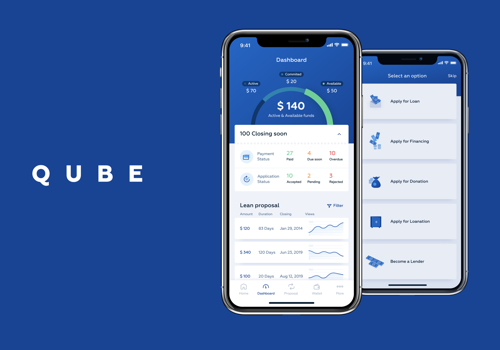 UX/UI Design Package Example: Lending and Financing App