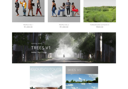 E-Commerce Development Package Example: Vizbl.art