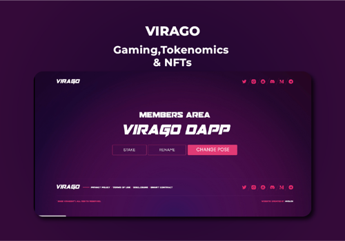 Blockchain Package Example: Virago - Gaming, Tokenomics, Staking and NFTs