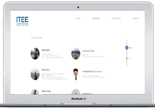 Web Development Package Example: ITEE Passer CV bank system