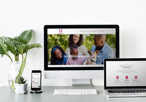 Web Development Package Example: Parenter Mobile App and Web-based Admin portal