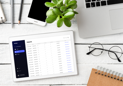 Web Development Package Example: Web application for doctors