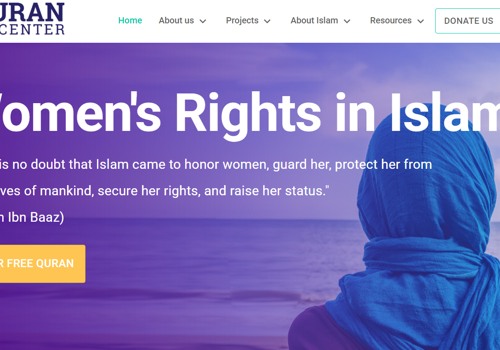 Web Development Package Example: Al Quran DC