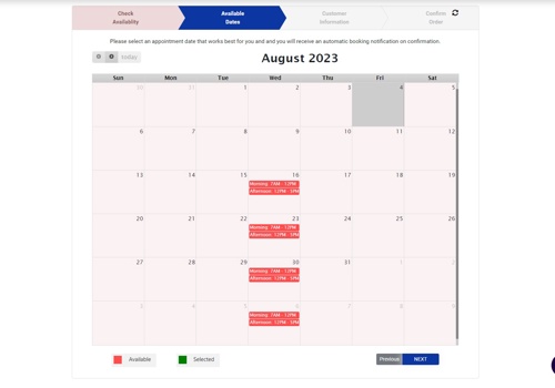 Custom Software Development Package Example: Centralized scheduling system