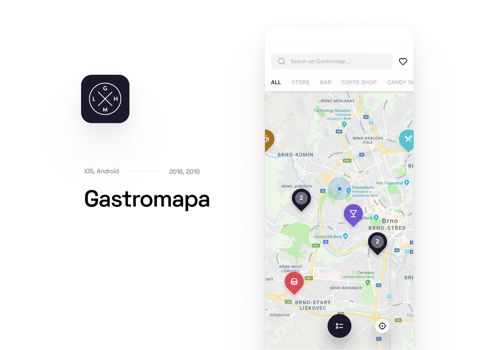 Mobile App Development Package Example: Gastromapa
