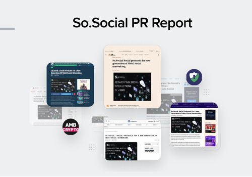 Public Relations Package Example: Case Study: So.Social
