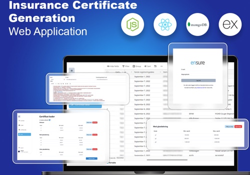 Custom Software Development Package Example: Insurance Certificates Reselling Platform