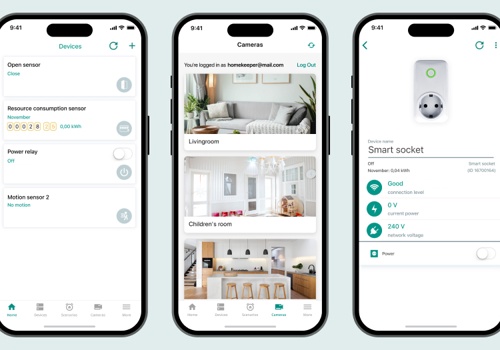 UX/UI Design Package Example: Livicom: smart Home Management Solution