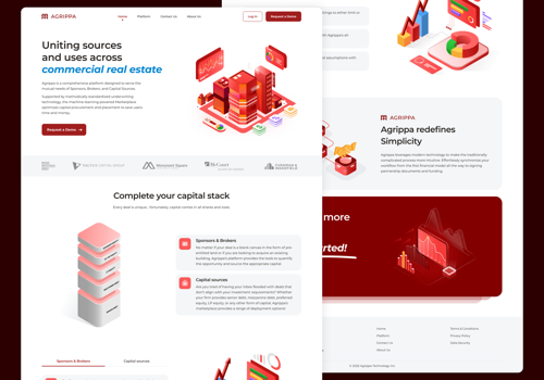 Web Design Package Example: Agrippa