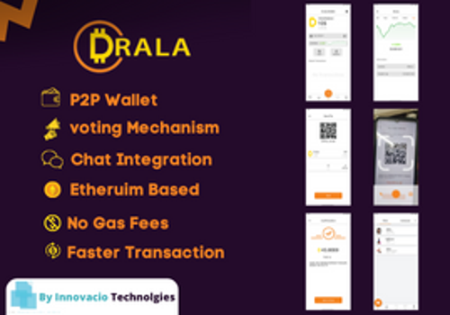 Mobile App Development Package Example: Drala - Crypto Currency Development Plus Wallet Cr