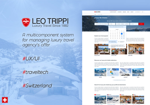 Custom Software Development Package Example: Leo Trippi - a system for managing luxury travel