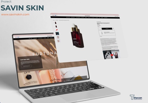 Web Development Package Example: E-commerce: Savinskin.ro