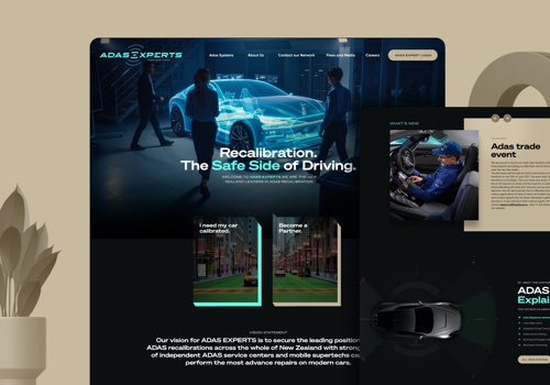 Web Design Package Example: ADAS EXPERTS, Web Design and Development
