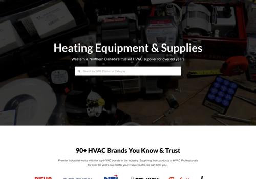 Search Engine Optimization Package Example: Premier Industrial