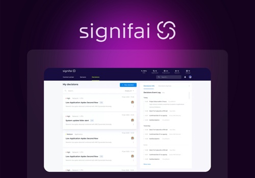 Web Development Package Example: New Relic(SignifAI) - AI&ML application for DevOps