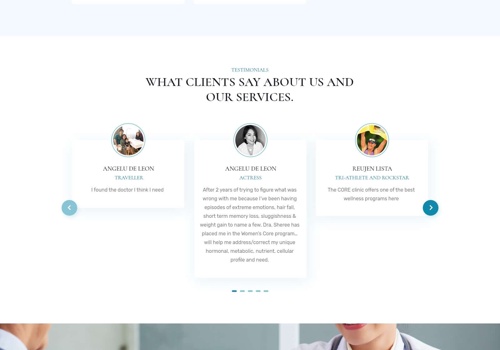 Web Design Package Example: Project with Wycore