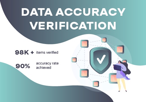 Back Office Outsourcing Package Example: Data Accuracy Verification