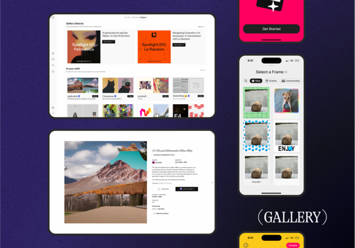 Custom Software Development Package Example: Gallery - The best way to showcase your (NFT) art
