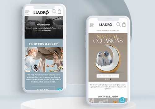 E-Commerce Development Package Example: Lladró, A Renowned Spanish Art Creation Brand