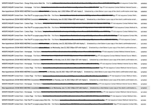 Search Engine Optimization Package Example: SEO in CT for Personal Trainer