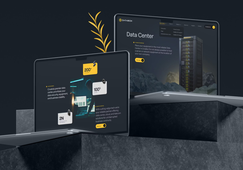 UX/UI Design Package Example: Databox, Web Design and Development