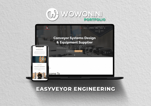 Web Development Package Example: Our Portfolio - Landing Page Design