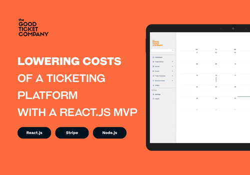 Custom Software Development Package Example: Scalable Ticketing Platform with React.js