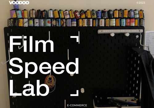 E-Commerce Development Package Example: Film Speed Lab | Shopify Store with customizations
