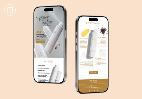 Email Marketing Package Example: New Launching Product Campaign