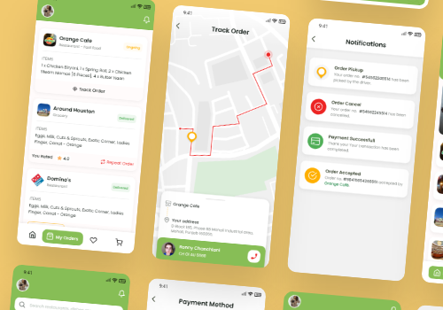 Mobile App Development Package Example: Food Ordering and Delivery Platform