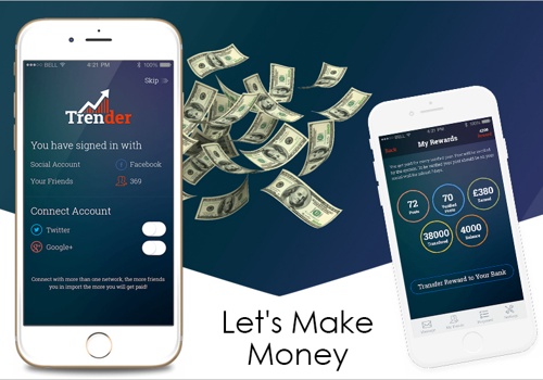 Mobile App Development Package Example: Trender