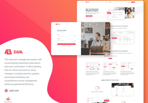 Web Development Package Example: Restaurant Reservation System
