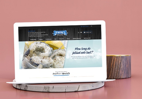 E-Commerce Development Package Example: Bradley’s Fish & Seafood Suppliers UK